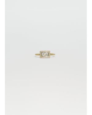 NIKOLLE RADI White Diamonds East West Ring