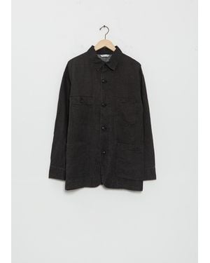 Arts & Science Relax Coverall Linen Jacket - Black