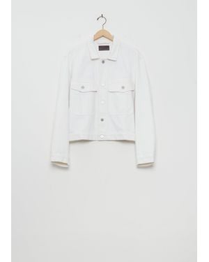 Lemaire Denim Trucker Jacket - White