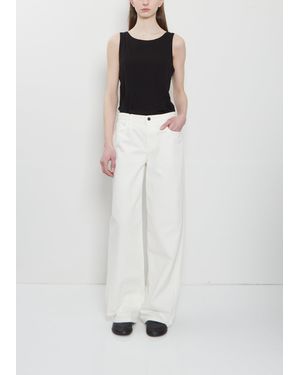 The Row Eglitta Cotton Jean - White