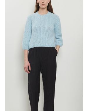 Wommelsdorff Pamuk Cashmere Silk Sweater - Blue