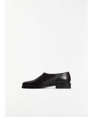 Lemaire Anatomic Leather Slip On - White