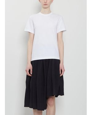 Comme des Garçons Logo Cotton Tee - White