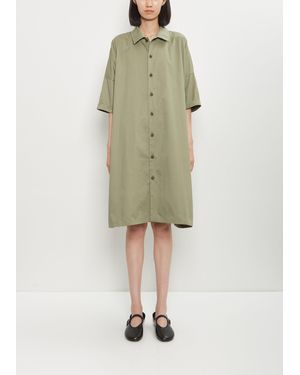 Y's Yohji Yamamoto Half Sleeve Dress - Green