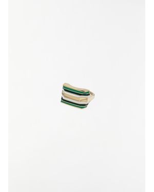 Aliita Colores Green Ring - White