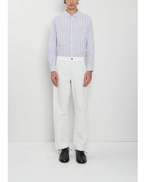 Bergfabel Men Andrew Cotton Trousers - White