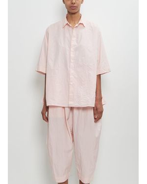 Casey Casey Cotton Silk Waga Soleil Shirt - Pink
