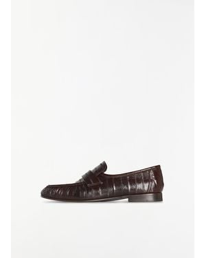 The Row Soft Loafer - White