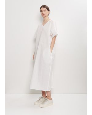 Sofie D'Hoore Disa Cotton V-neck Dress - White