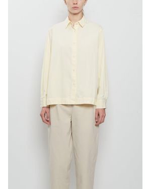 Casey Casey Biggy Paper Cotton Shirt - White