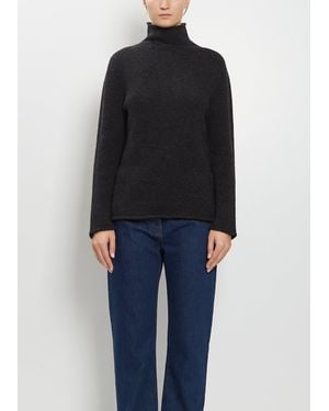 The Row Mariam Cashmere Top - Black