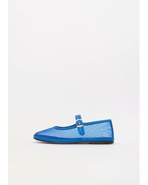 DROGHERIA CRIVELLINI Mary Jane Pasj Mesh Ness - Blue