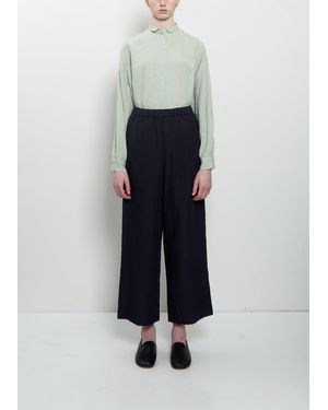 Arts & Science Easy Wide Linen Pant - White