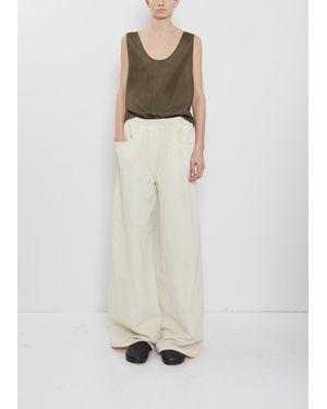 Ter Et Bantine Over Linen Blend Trousers - White