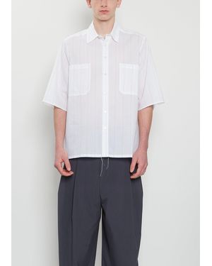 Camiel Fortgens Boxy Cotton Shirt - White