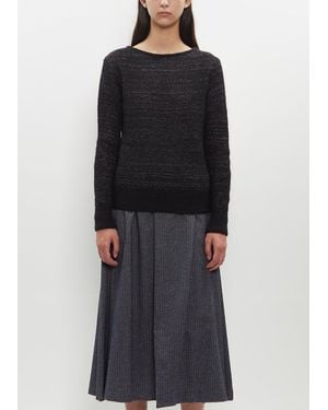 Stephan Schneider Cotton-mohair Blend Fjord Jumper - White