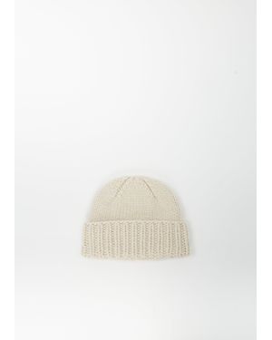 Wommelsdorff Polly Cashmere Beanie - White