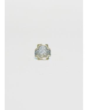 NIKOLLE RADI White Diamonds Large Lacy Ring