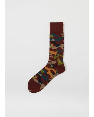 Antipast Men One + One Socks - Brown