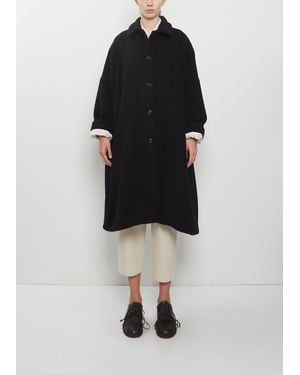 Casey Casey Big Blobby Cashmere Coat - Black
