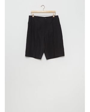 Arpenteur Atoll Linen Shorts - Black