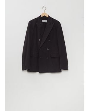 Dries Van Noten Balto Cotton Blend Jacket - Black