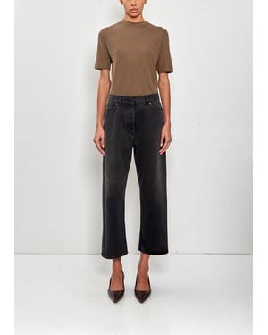 The Row Falesia Cotton Jean - White