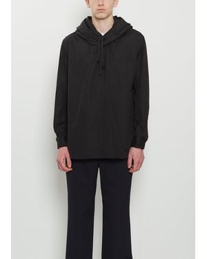 Comme des Garçons Cotton Double Hood Shirt - Black