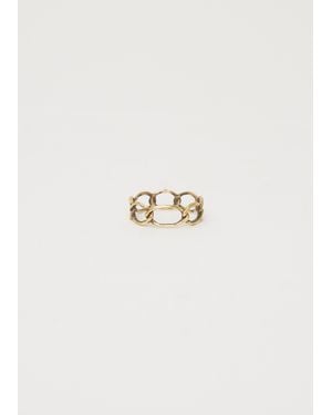 Noguchi Bijoux Bijoux Matiere Ring Chain - White