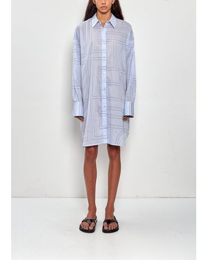 TOTEME Long Summer Shirt Dress - White