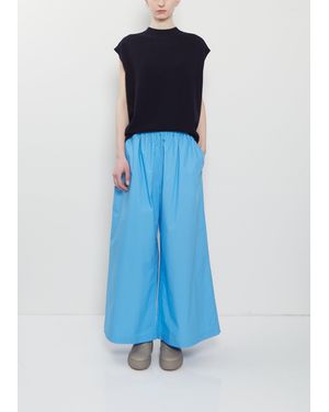 Sofie D'Hoore Parana Cotton Wide Leg Pant - Blue