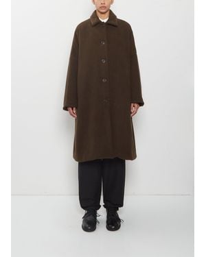 Casey Casey Big Blobby Cashmere Coat - Brown