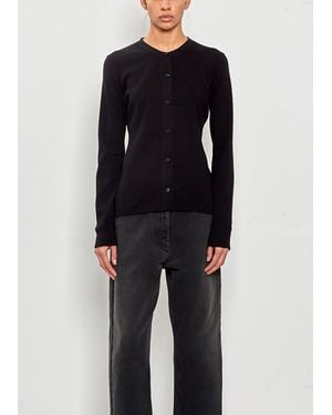 The Row Okino Silk Cotton Cardigan - Blue