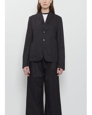 Meta Campania Collective Lee 3-button Light Cotton Formal Jacket - Black