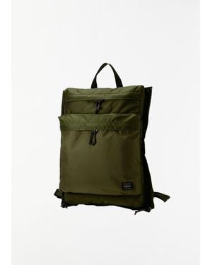Porter-Yoshida and Co Force Technical Rucksack - Green