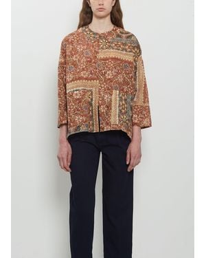 Visvim Augustine Tunic Khadi Bandana P.w. W - Blue