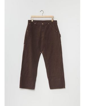 Comoli Men Cotton Duck Painter Pants - White