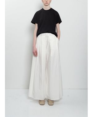 Labo.art Dalla Clara Poplin Pant - White