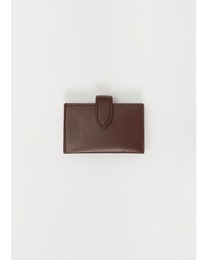 The Row Multi Card Silk Leather Case - Multicolour