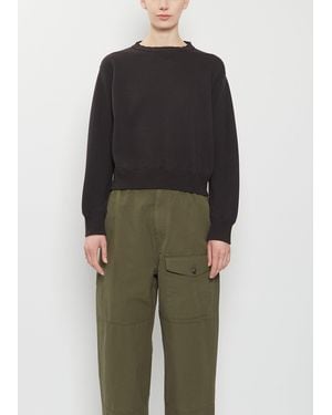 Visvim Carree Wool Sweatshirt - Green
