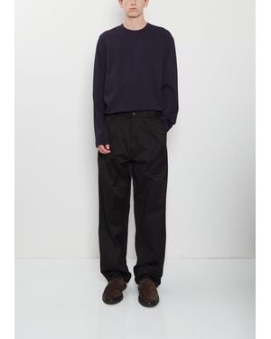 Junya Watanabe Patch Pockets Cotton Pants - Blue
