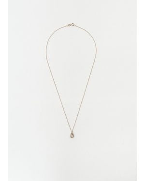 Anaconda Gwyneth White Diamond Pendant Necklace