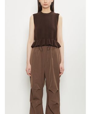 Cecilie Bahnsen Bill Cashmere Vest - Brown