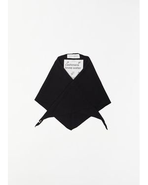 Extreme Cashmere N°35 Bandana Cashmere Nylon Scarf - Black