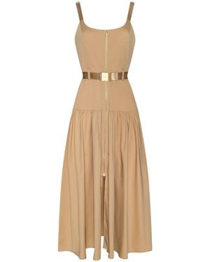 L'Agence Rima Maxi Dress - Natural