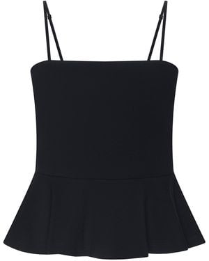L'Agence 'Agence Parisa Peplum Top - Blue