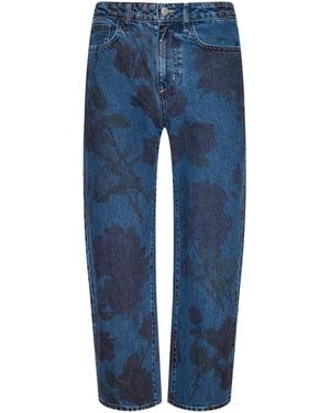 L'Agence Mallis Bow-Leg Jean - Blue