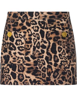 L'Agence Cyra Low-Rise Mini Skirt - Multicolor