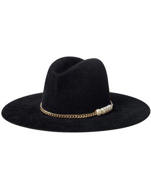 L'Agence Allende Hat - Black