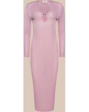L'Agence Sydney Knit Dress - Pink